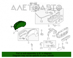 Щиток приборов Mazda CX-5 13-16 царапины