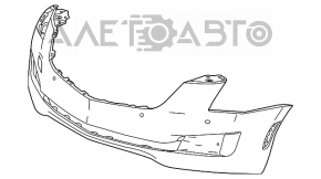 Бампер передний голый Cadillac ATS 15-18 рест