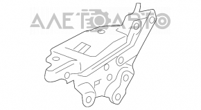 Bucla capotei dreapta Cadillac CTS 14-