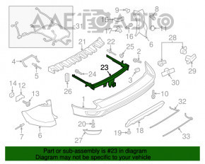 Bară de remorcare Ford Escape MK3 13-