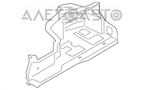 Capacul arcului drept Ford Mustang mk6 15- cabriolet