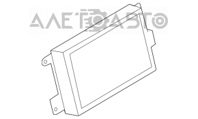 Monitor, display, navigație Ford Mustang mk6 15- fără panou de control mare