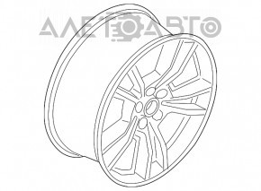 Диск колесный R18 Ford Mustang mk6 15- тип 1