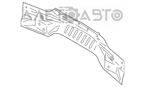 Задняя панель Ford Mustang mk6 15- 2 части кабрио