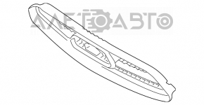 Grila radiatorului Ford Mustang mk6 15-17 cu emblema