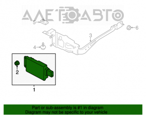 Радар круиз Ford Mustang mk6 15-