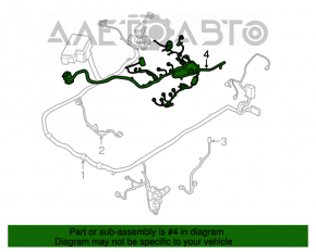 Проводка моторная Ford Mustang mk6 15- 3.7