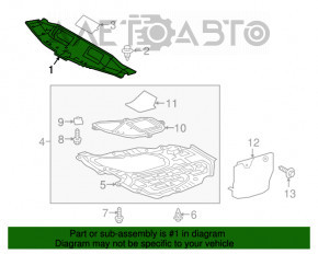 Husa televizor Toyota Camry v70 18-