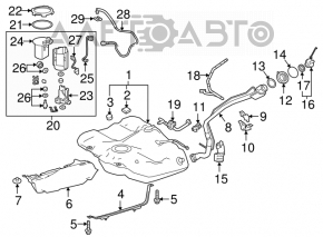 Pompă de combustibil Toyota Camry v70 18-