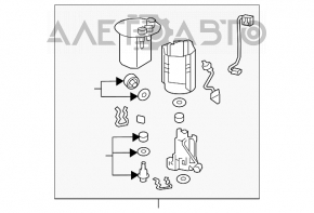 Pompă de combustibil Toyota Camry v70 18-