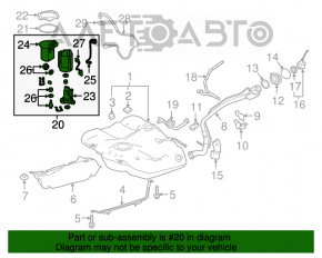 Pompă de combustibil Toyota Camry v70 18-