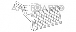 Radiatorul încălzitorului pentru încălzirea Toyota Venza 21-