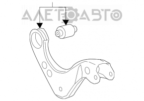 Maneta superioara spate stanga Toyota Camry v70 18 - nou original OEM