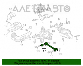 Рычаг поперечный задний правый Toyota Camry v70 18- 2.5, 3.5