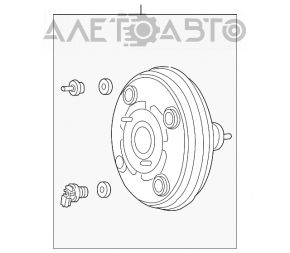 Amplificator de vidare Toyota Camry v70 18-