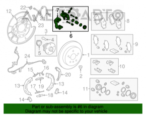 Suport spate dreapta Toyota Camry v70 18-