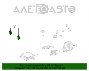 Senzor airbag frontal stânga Toyota Camry v70 18-