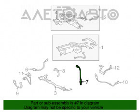 Sonda lambda frontală primară Toyota Highlander 08-10 hibrid