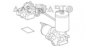 Booster de frână Toyota Highlander 08-13 hibrid