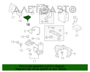 Rata de viraj Toyota Highlander 08-13 hibrid