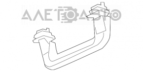 Ручка потолка Ford Focus mk3 11-18 серая