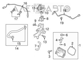 Sonda lambda a doua pentru Mazda CX-5 13-16 2.0, 2.5