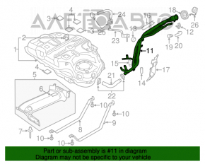 Заливная горловина топливного бака Mazda CX-5 13-16