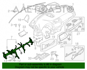 Tubul de subtorpilor pentru Mazda CX-5 13-16