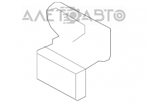 Buclele ușii inferioare din față dreapta pentru VW Tiguan 09-17.