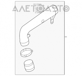 Conducta de aer pentru colector VW Beetle 12-13 2.0T nou original OEM