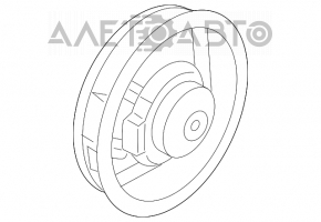 Difuzor ușă față stânga VW Tiguan 09-17