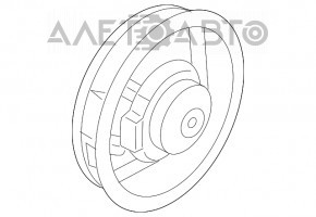 Difuzor spate stânga VW Tiguan 09-17