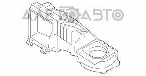 Corpul de încălzire gol VW Tiguan 09-17