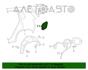 Grila de ventilatie dreapta VW Tiguan 09-17