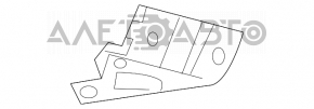 Suport aripi dreapta VW Tiguan 09-17 nou OEM original