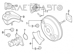 Amplificator de vidare VW CC 08-17