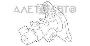 Cilindrul principal de frână cu rezervor pentru lichid de frână pentru VW Tiguan 09-17, cu capac