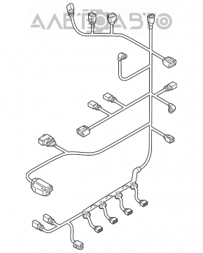 Проводка моторная VW Tiguan 09-17