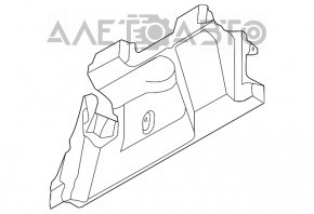 Capacul arcului stâng Ford Focus mk3 11-18 4d