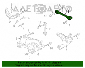 Maneta transversală spate dreapta Ford Mustang mk6 15-