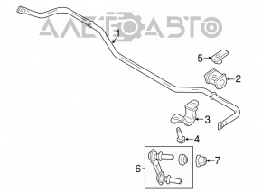 Стабилизатор задний Ford Mustang mk6 15- 20мм