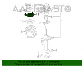 Suport amortizor față stânga Ford Mustang mk6 15-