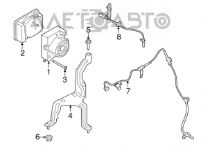 ABS ABS Ford Mustang mk6 15-