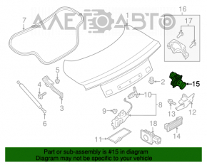 Камера заднего вида Ford Mustang mk6 15- новый OEM оригинал