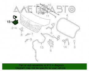 Camera de vizionare spate pentru Kia Optima 11-15