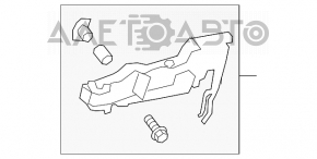 Механизм ручки двери задней правой Toyota Camry v70 18-24