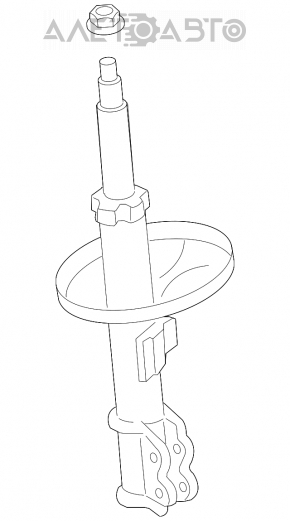 Амортизатор передний правый Toyota Avalon 13-18 R17 новый OEM оригинал
