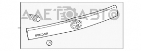 Накладка двери багажника Toyota Prius 30 10-15 без эмблемы, слом креп