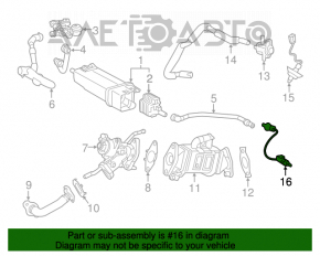 Sonda lambda a doua pentru Toyota Prius 50 16-