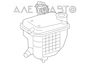 Rezervorul de expansiune al sistemului de răcire pentru Lexus UX200 UX250h 19-20 cu capac nou, neoriginal.